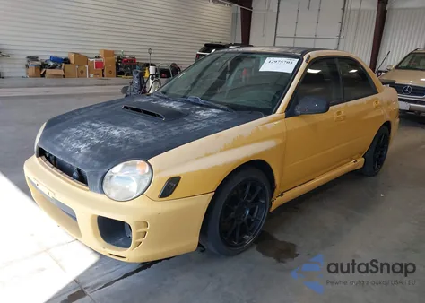 2003 Subaru Impreza Wrx z USA, uszkodzony, nr VIN JF1GD29673G504018